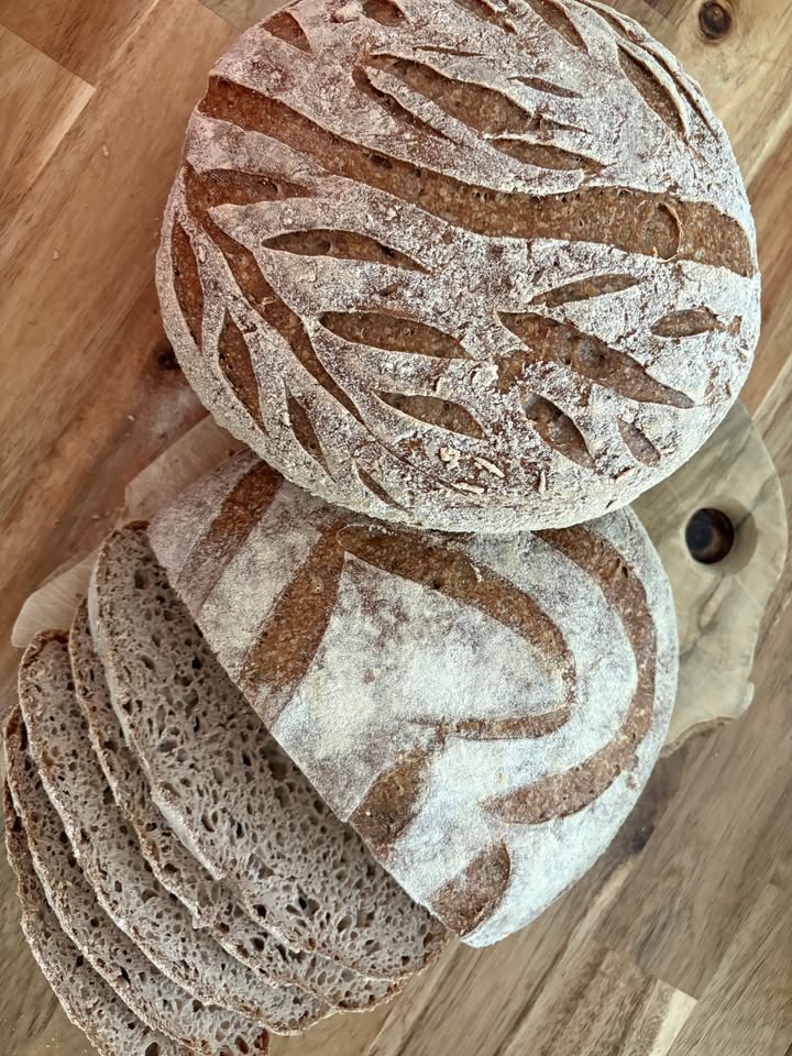 Organic Gluten-Free Sourdough Loaf. NO YEAST!