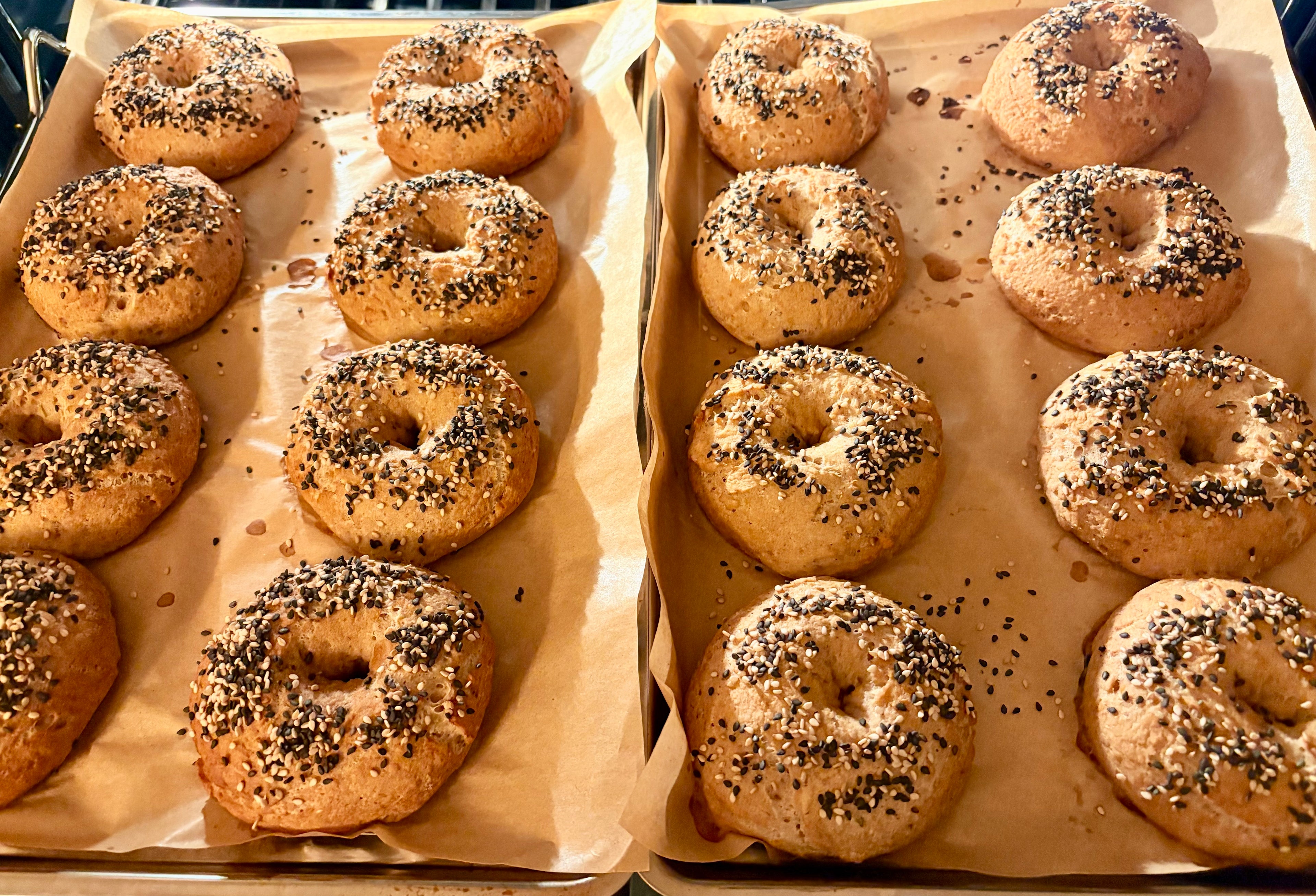 Organic Gluten-Free Sourdough Bagels (NO YEAST!)