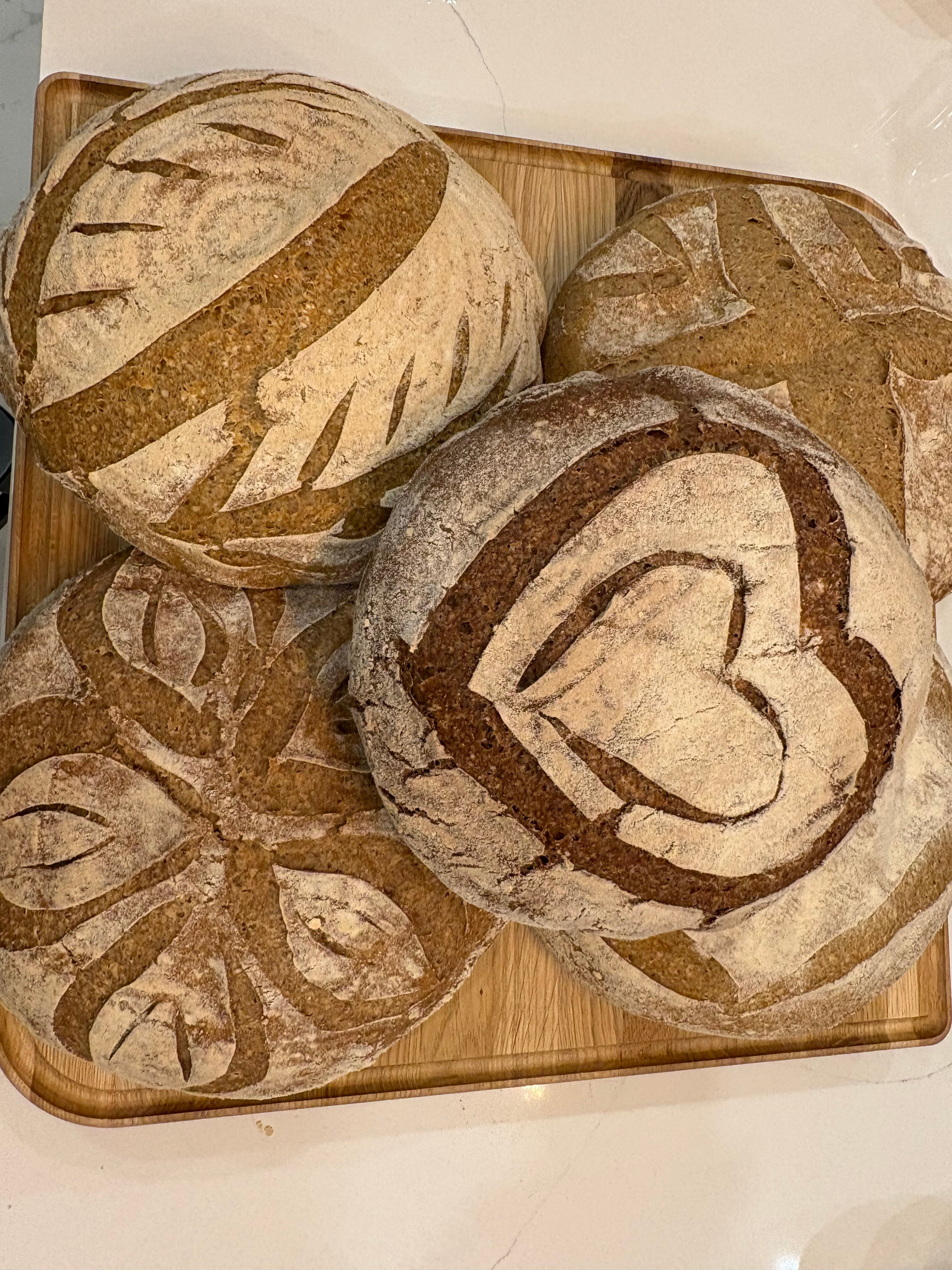 Organic Gluten-Free Fruit & Nut Sourdough Loaf NO YEAST!