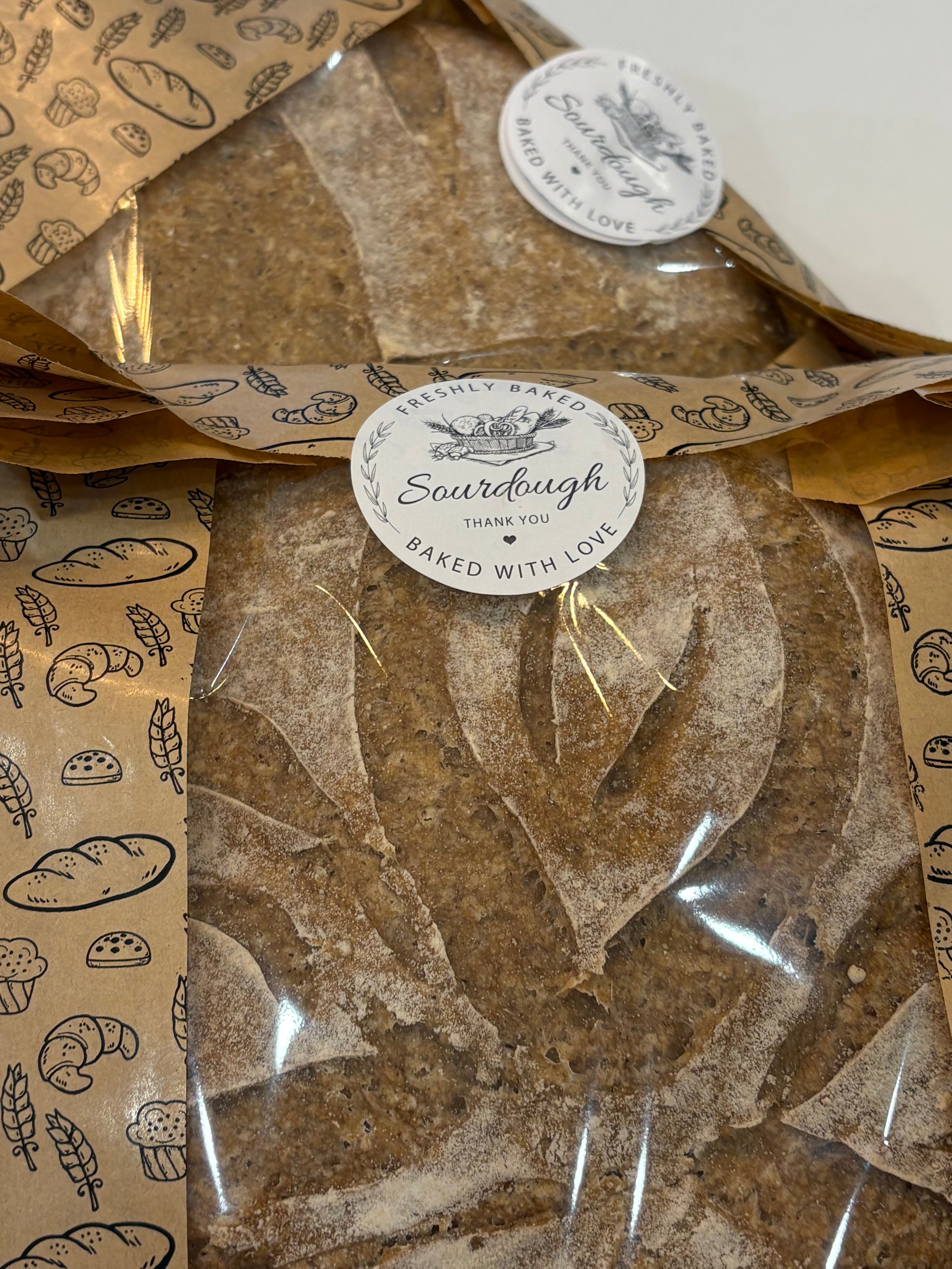 Organic Gluten-Free Sourdough Loaf. NO YEAST!