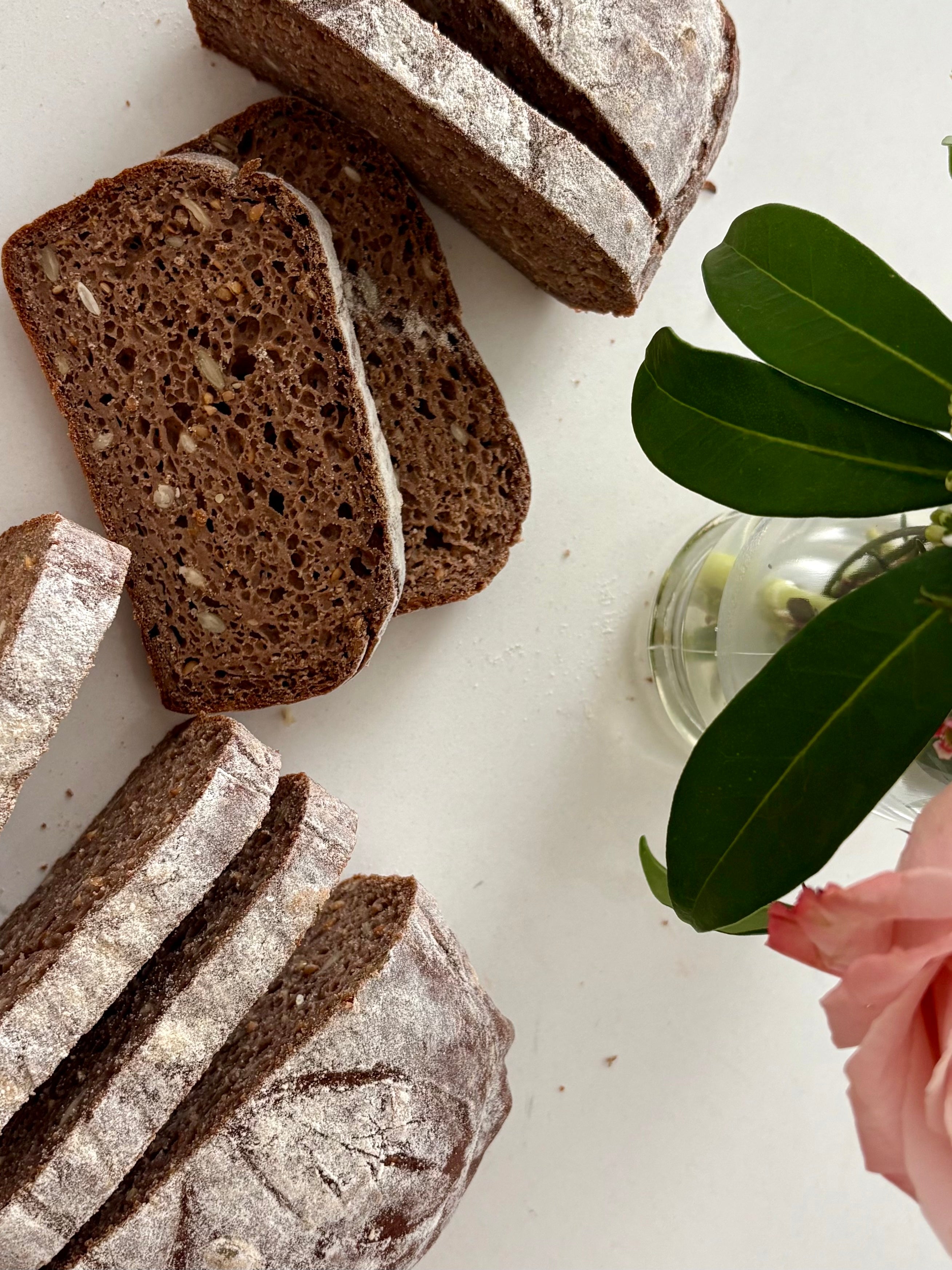 Organic Gluten-Free Seeded Multigrain Bread NO YEAST!