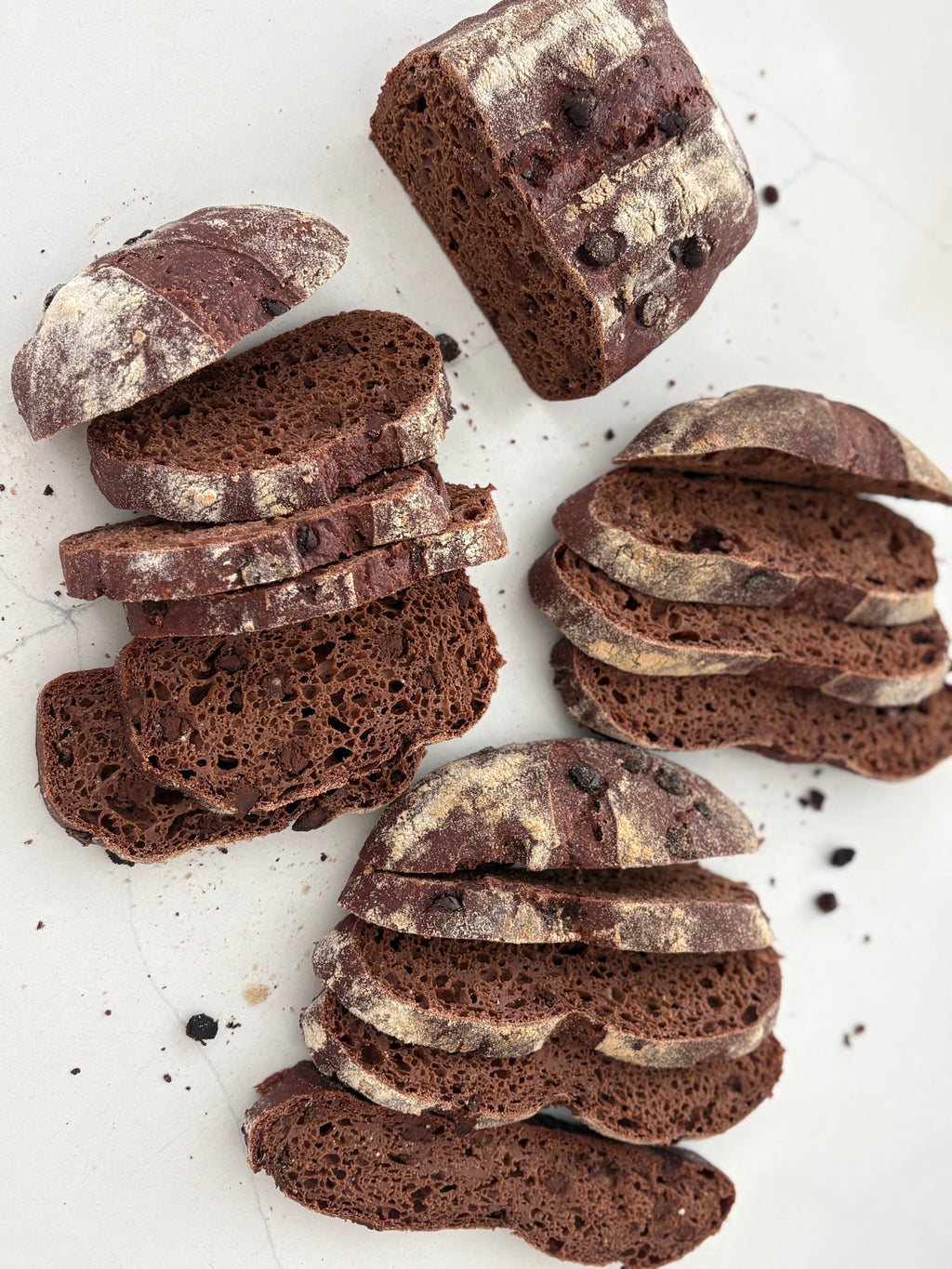 Organic Gluten-Free Double-Chocolate Sourdough Bread Baking Workshop