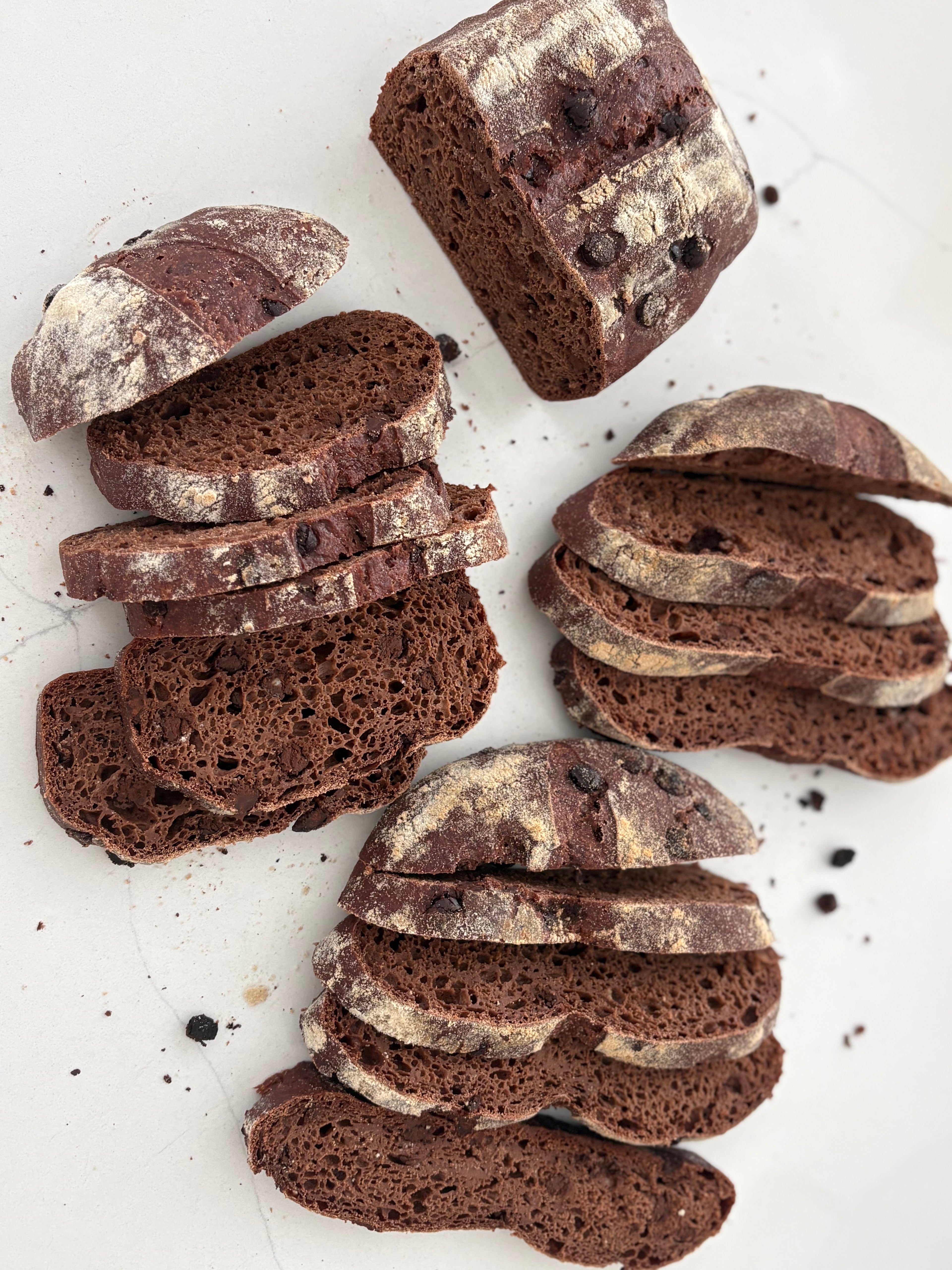 Organic Gluten-Free Double-Chocolate Sourdough NO YEAST!