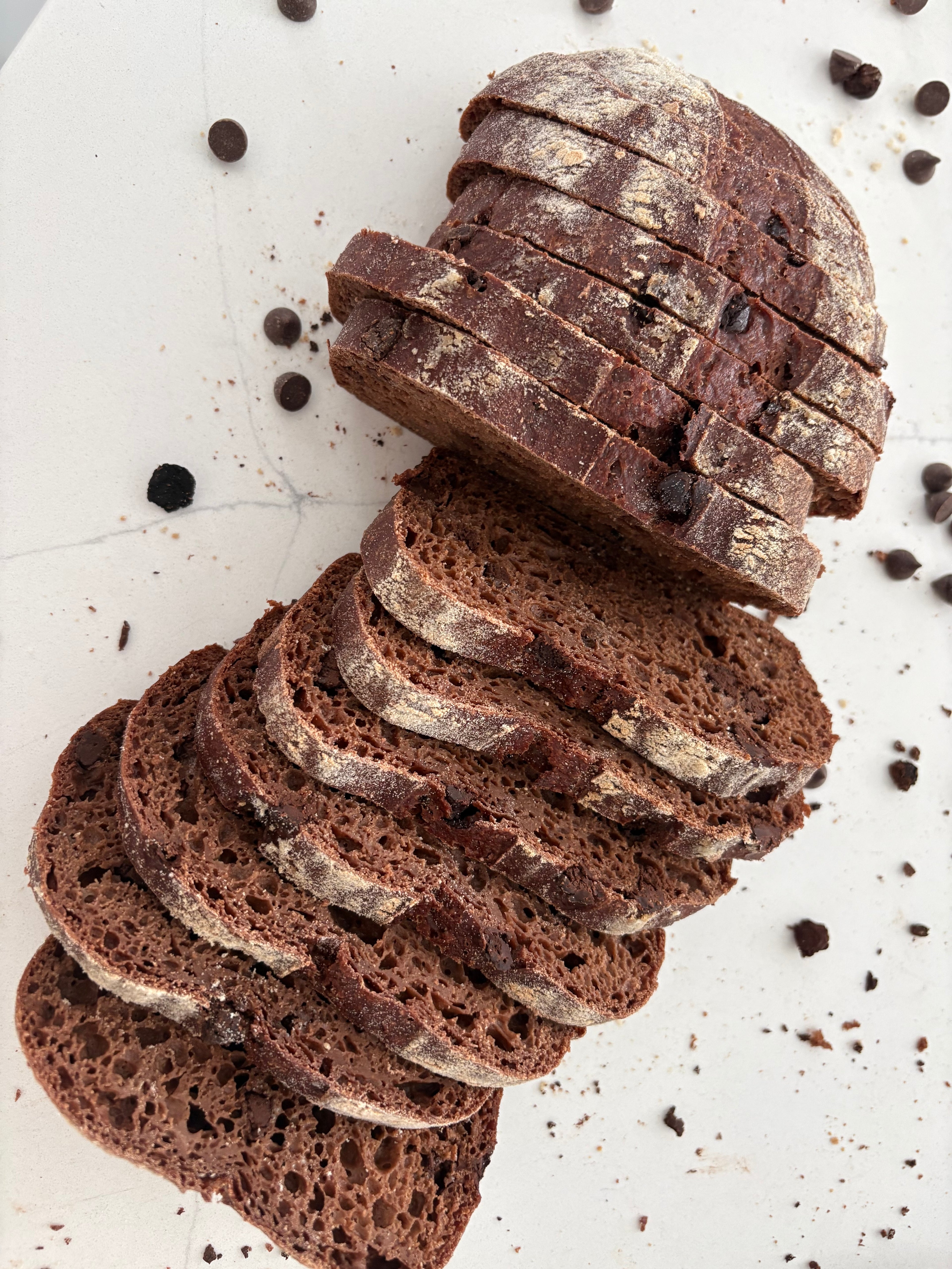 Organic Gluten-Free Double-Chocolate Sourdough NO YEAST!