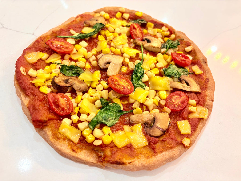 Organic Gluten-Free Pizza Crust (NO YEAST!)
