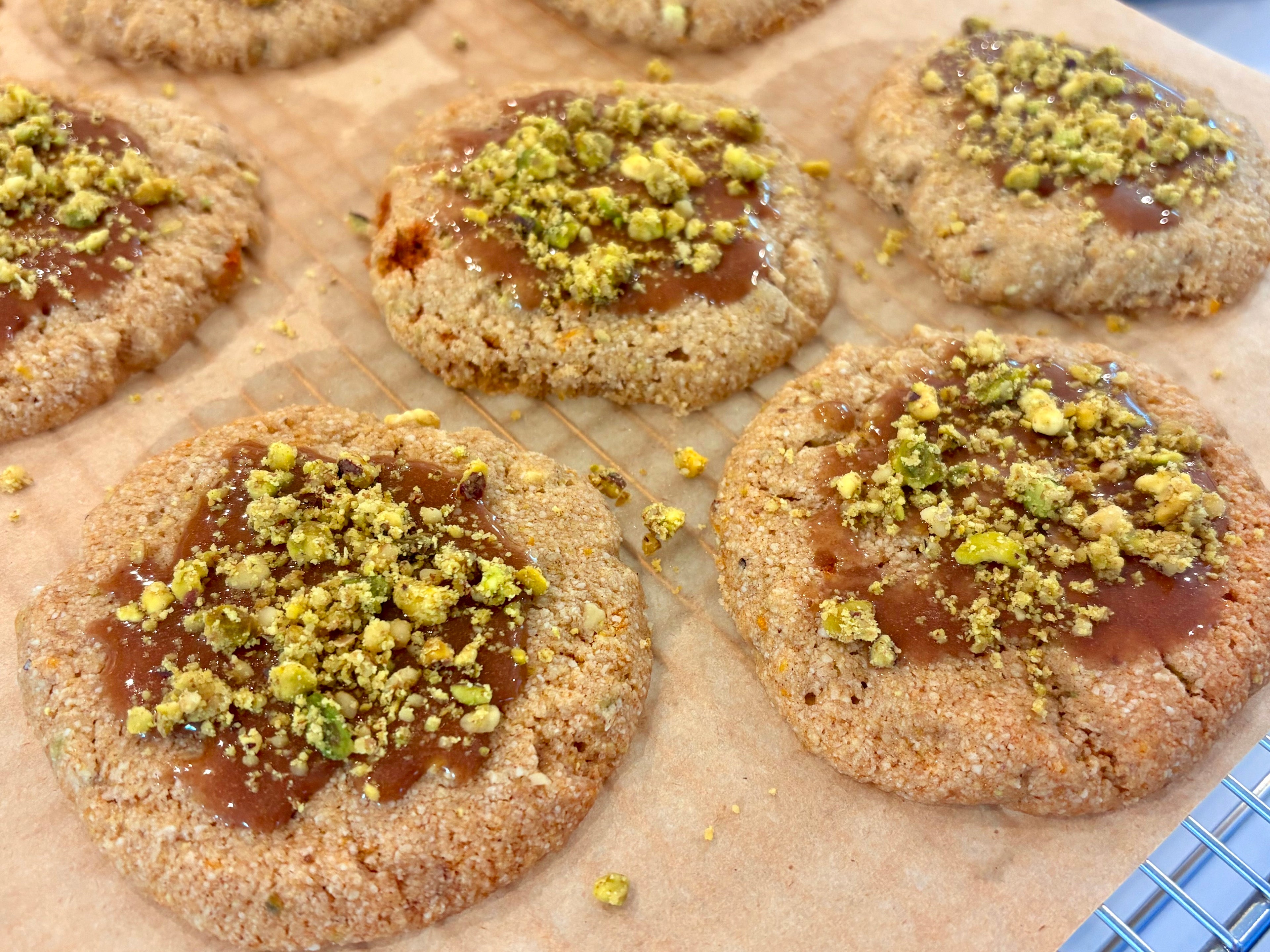 Organic Gluten-Free Baklava Honey Cookies NO YEAST!