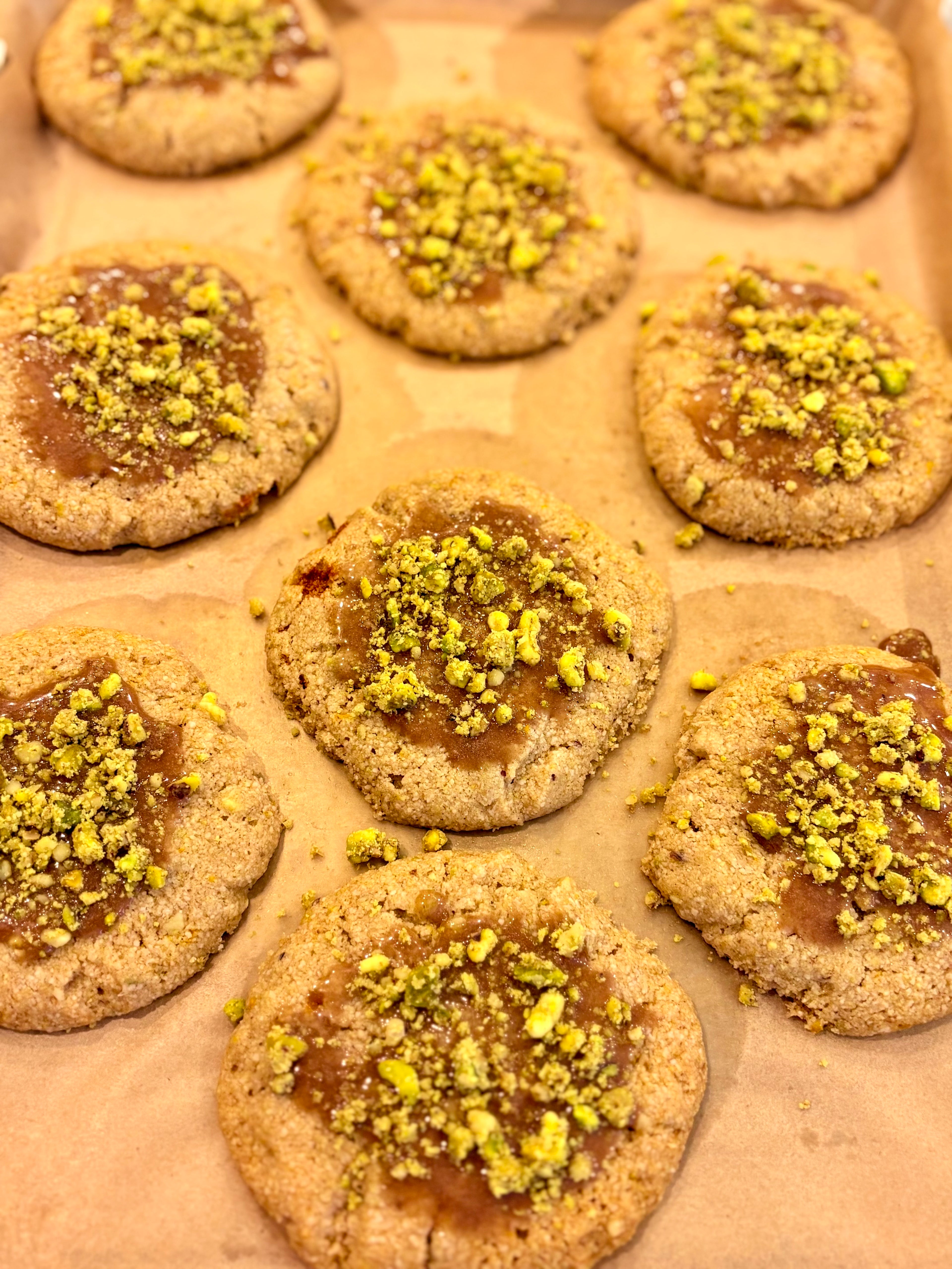 Organic Gluten-Free Baklava Honey Cookies NO YEAST!