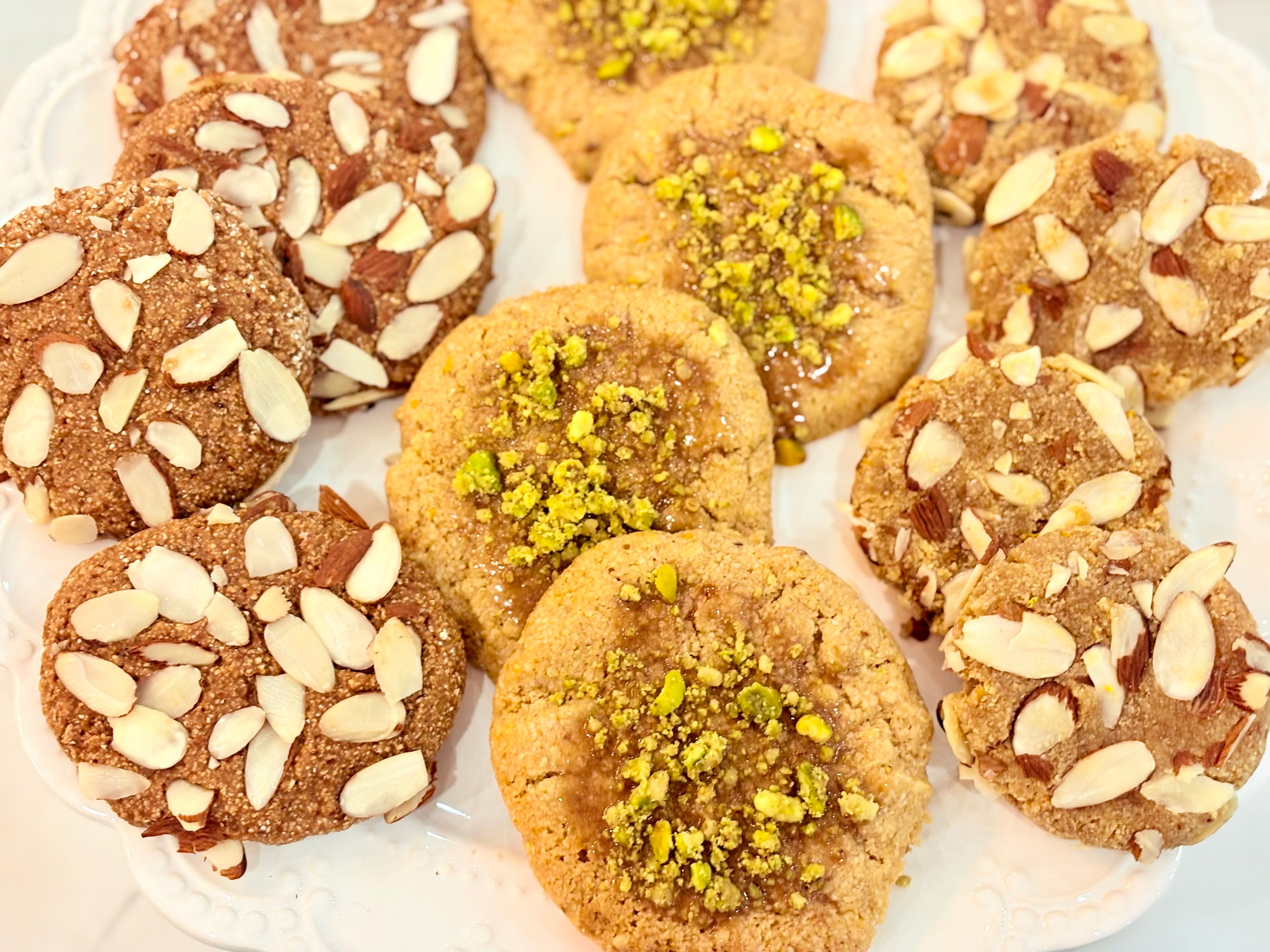 Organic Gluten-Free Baklava Honey Cookies NO YEAST!