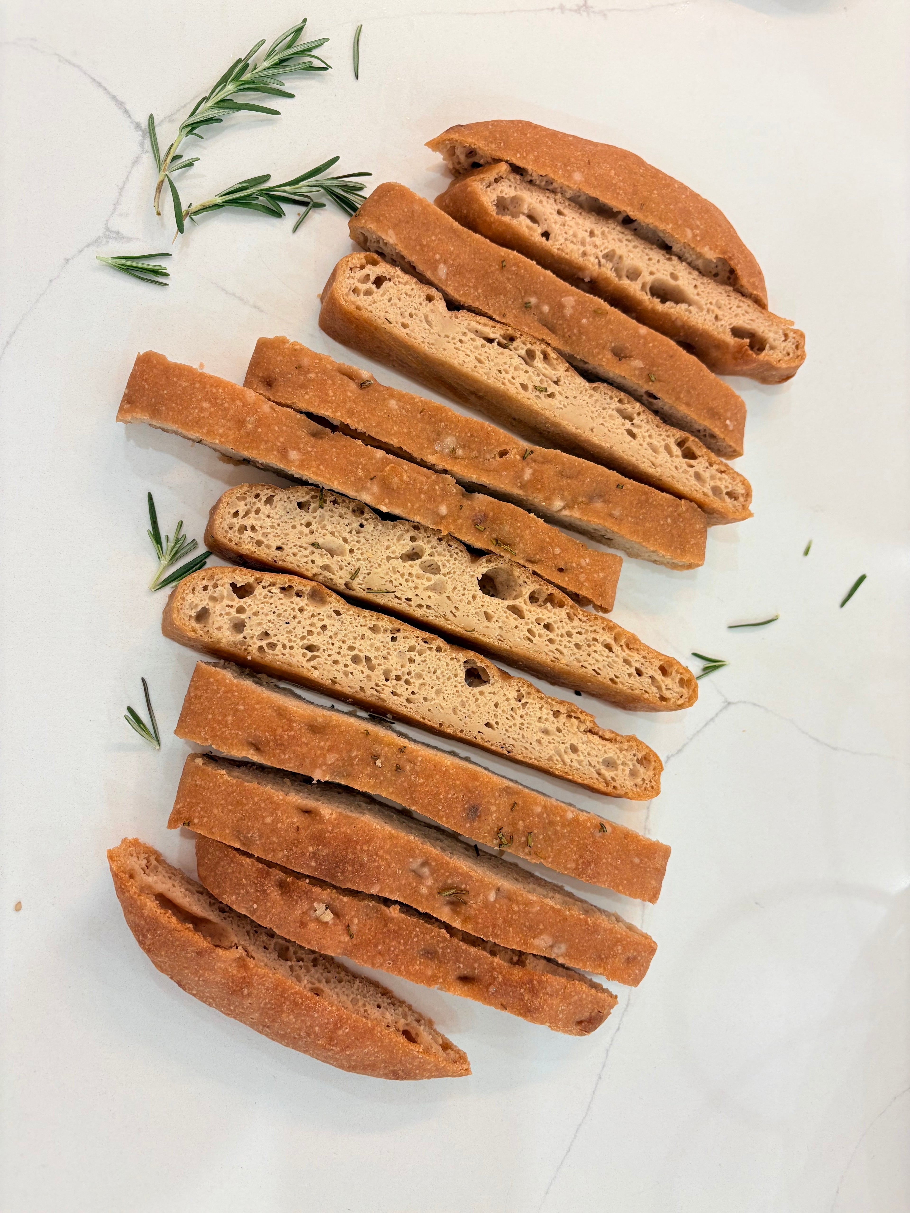 Organic Gluten-Free Focaccia Bread NO YEAST!