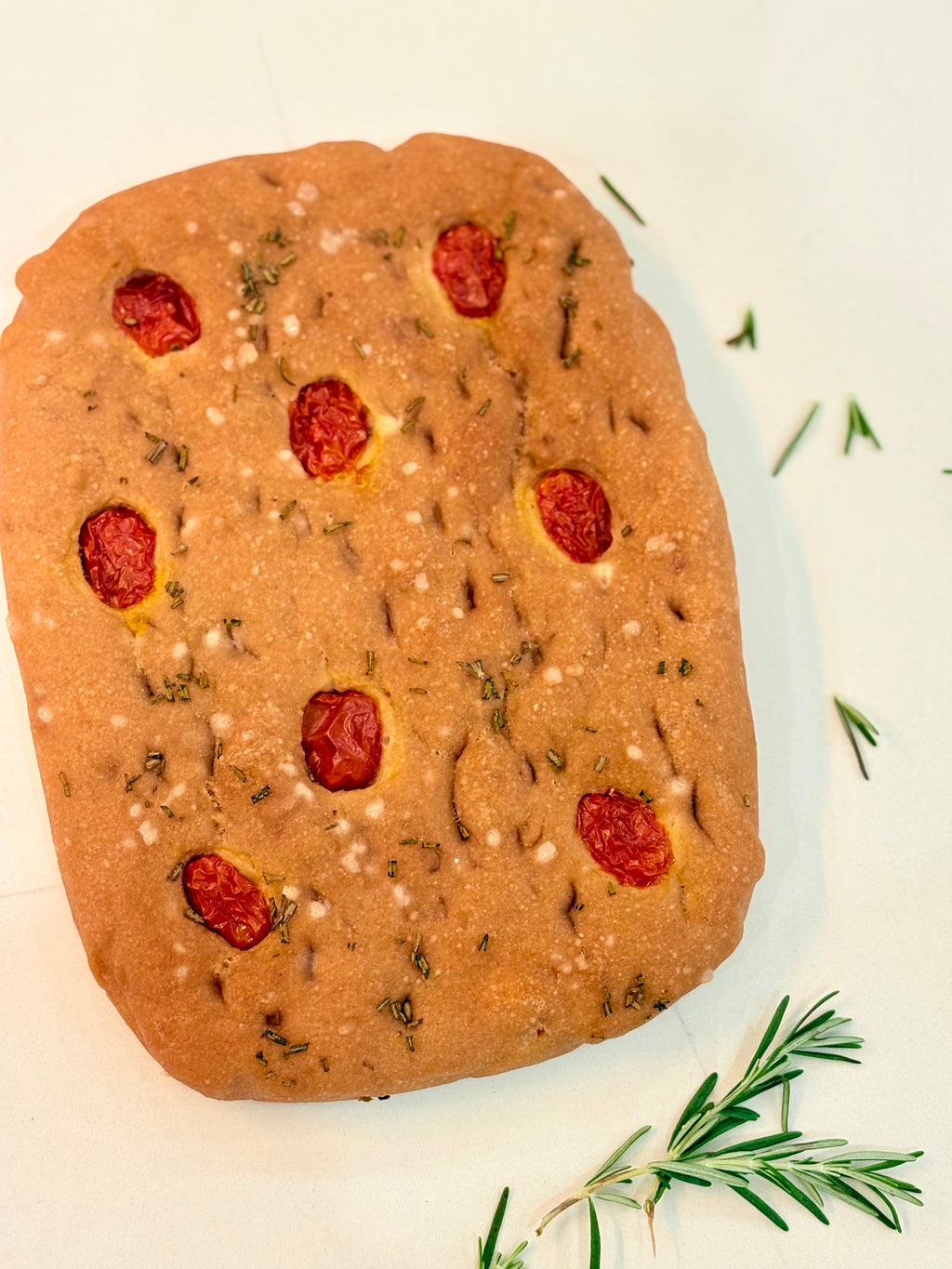 Pan Focaccia Orgánico Sin Gluten (¡SIN LEVADURA!)