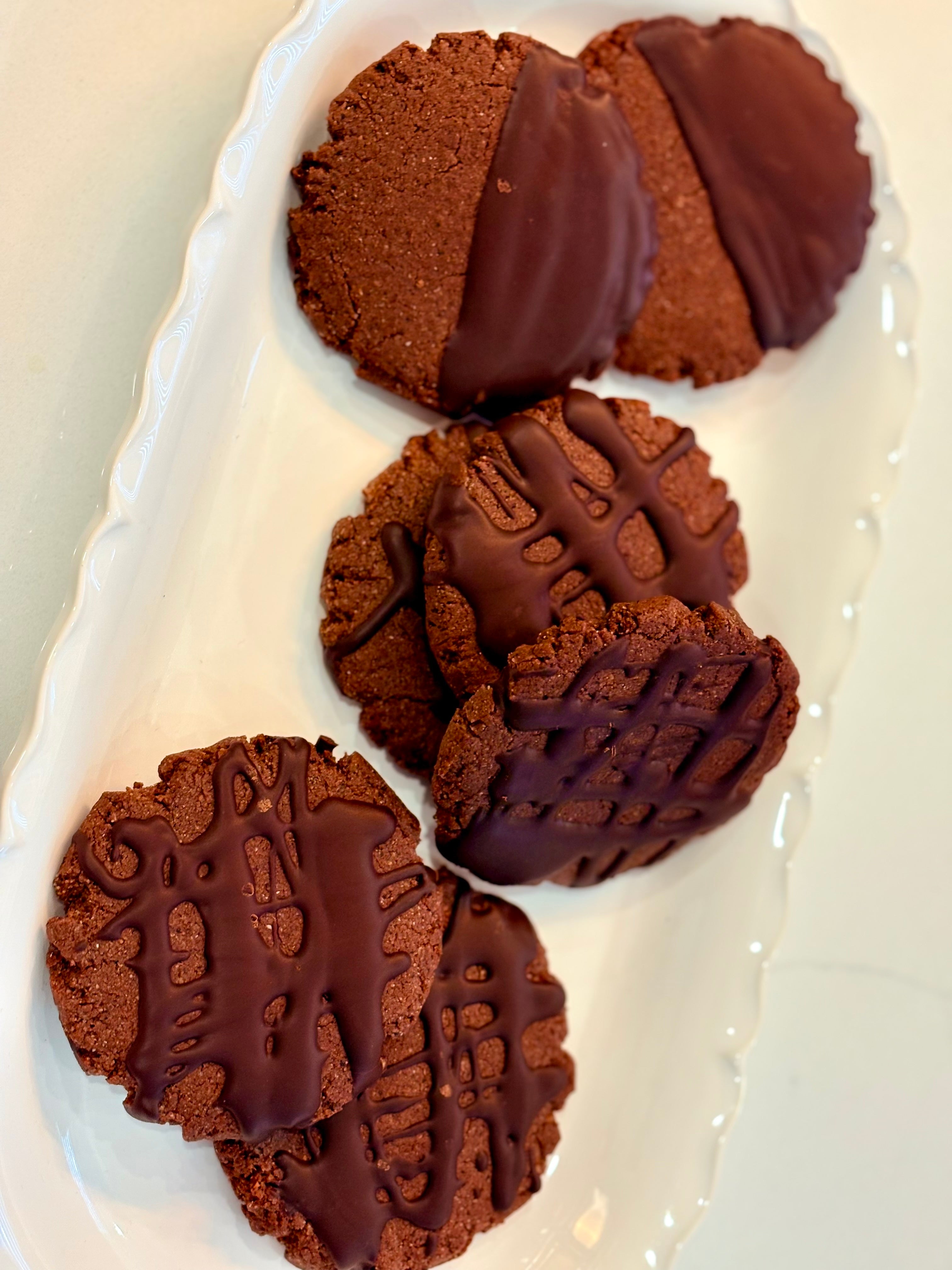 Organic Gluten-Free Chocolate Cookies NO YEAST!