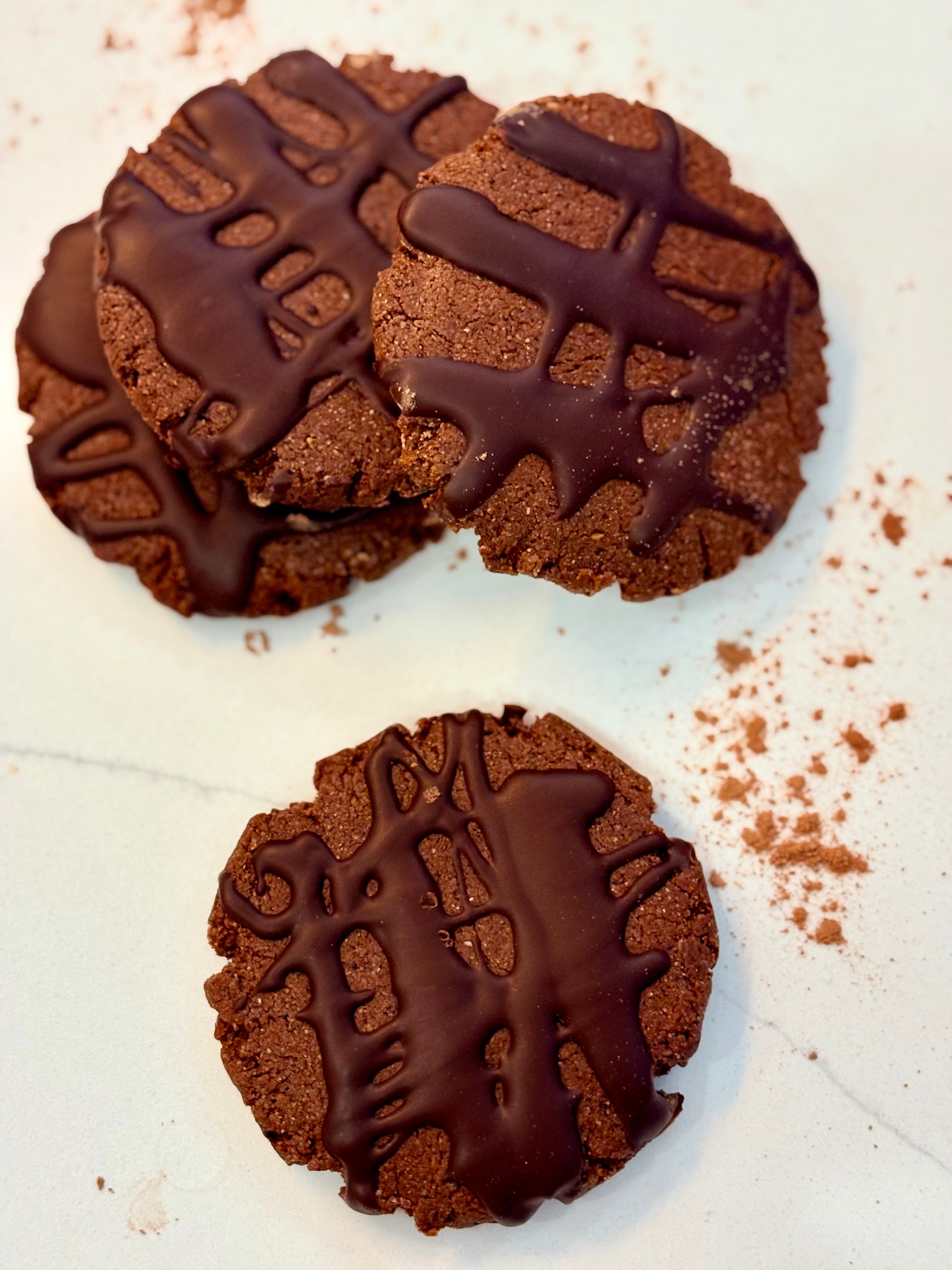 Organic Gluten-Free Chocolate Cookies NO YEAST!