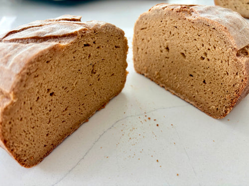 Organic Gluten-Free Chickpea Besan Sourdough Loaf (NO YEAST!)