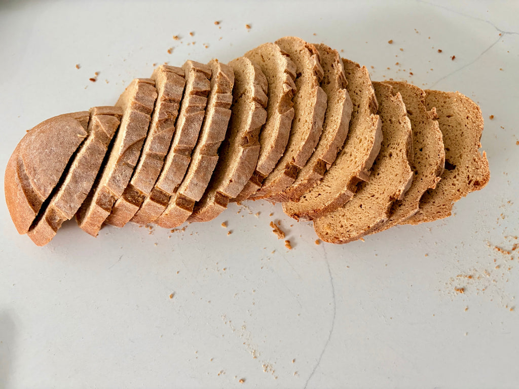Organic Gluten-Free Chickpea Besan Sourdough Loaf (NO YEAST!)