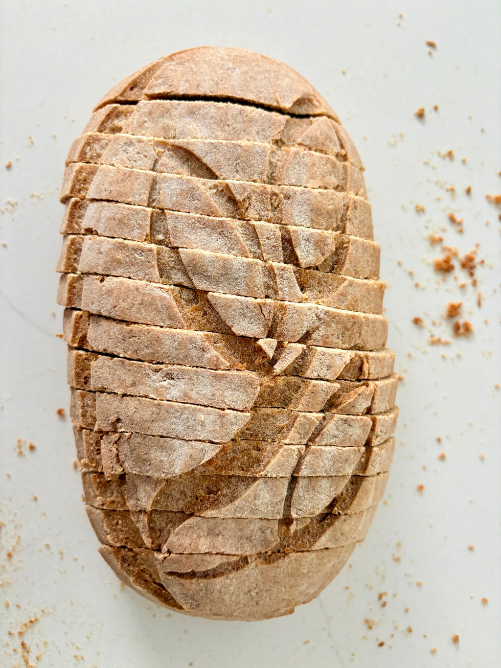 Organic Gluten-Free Chickpea Besan Sourdough Loaf (NO YEAST!)