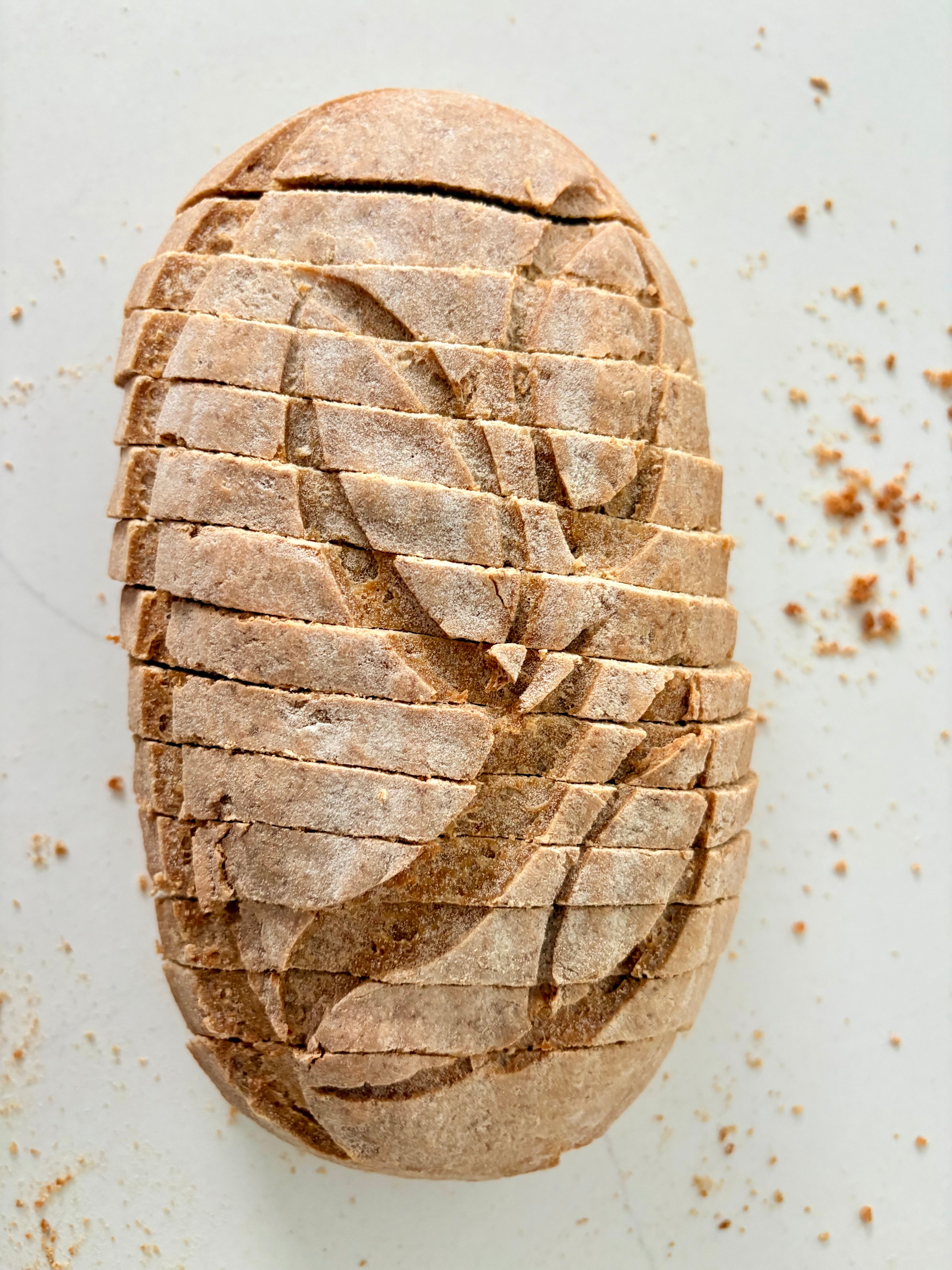 Organic Gluten-Free Chickpea Besan Sourdough Loaf NO YEAST!