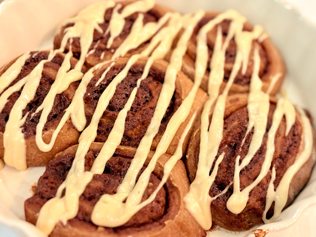 Organic Gluten-Free Sourdough Cinnamon Rolls – Pack of 6 or 12 (NO YEAST!)