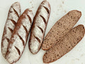 Organic Gluten-Free Sourdough Baguette (NO YEAST!)