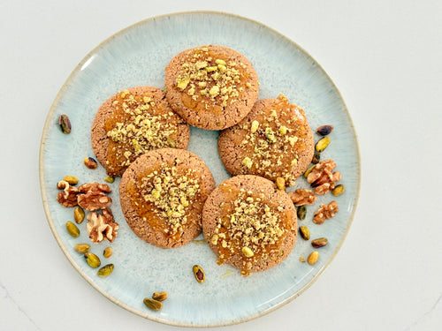 Organic Gluten-Free Baklava Honey Cookies (NO YEAST!)