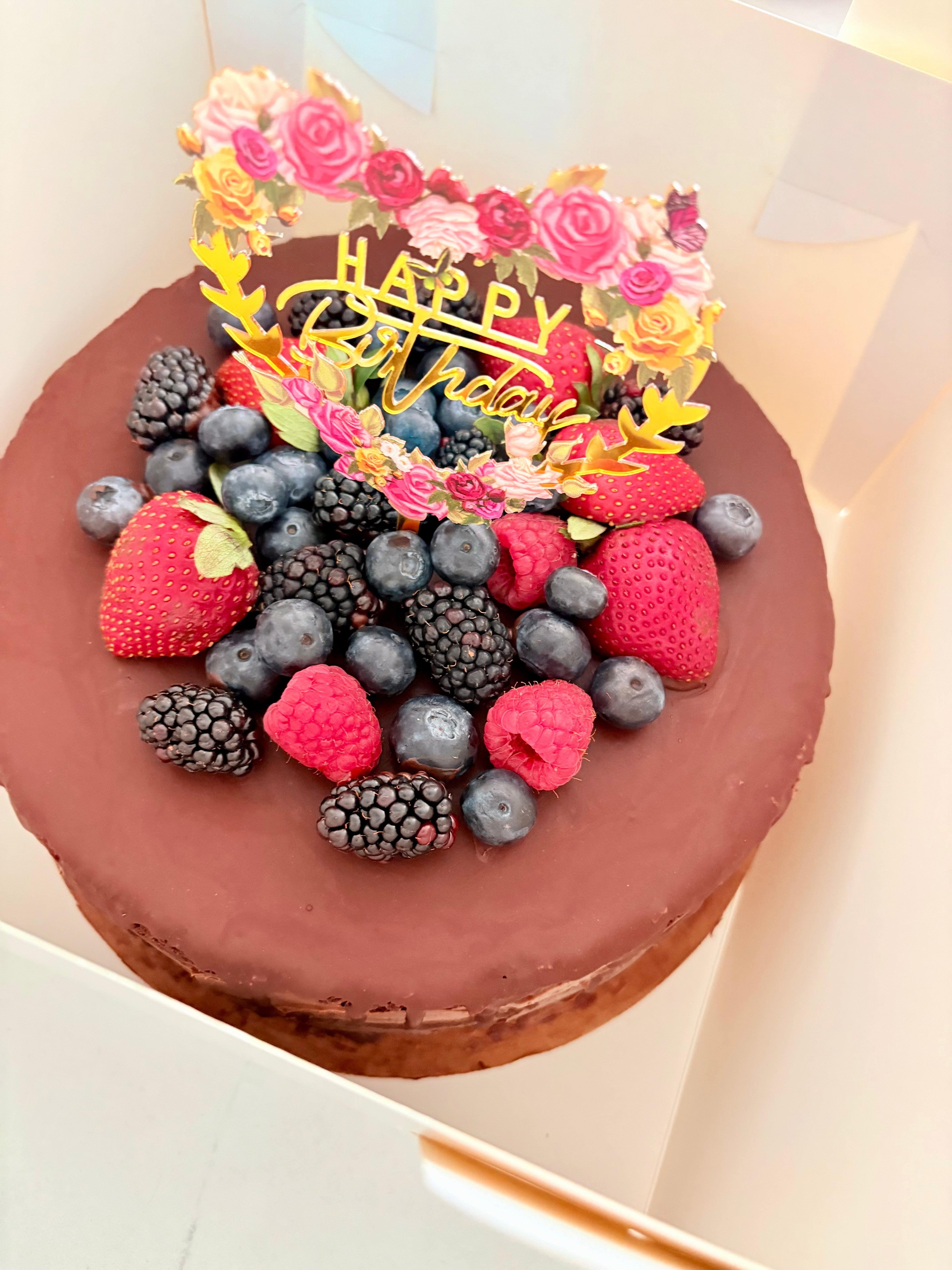 Organic Gluten-Free Chocolate Brownie Caramel Cake (NO YEAST!)
