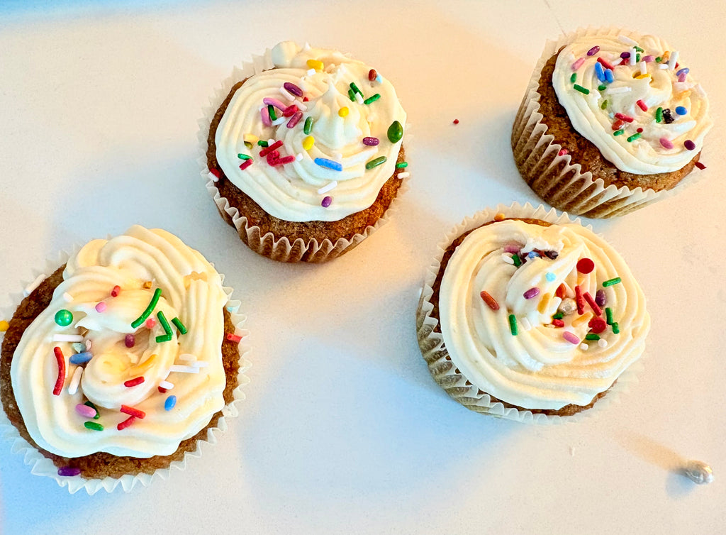 Organic Gluten-Free Cupcakes (NO YEAST)
