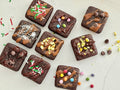 Organic Gluten-Free Brownies with Toppings (NO YEAST!)