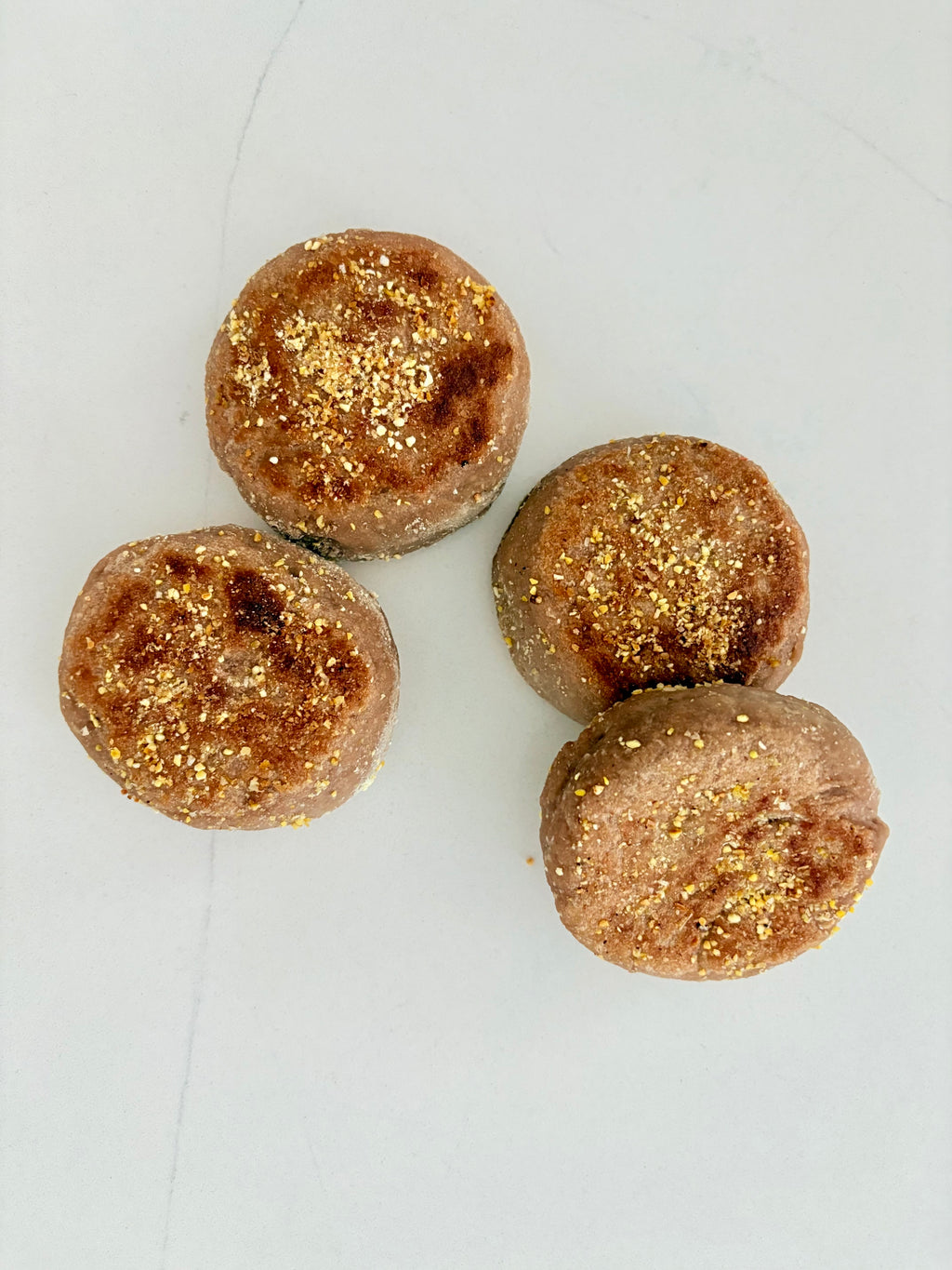 Organic Gluten-Free Sourdough English Muffins (NO YEAST!)