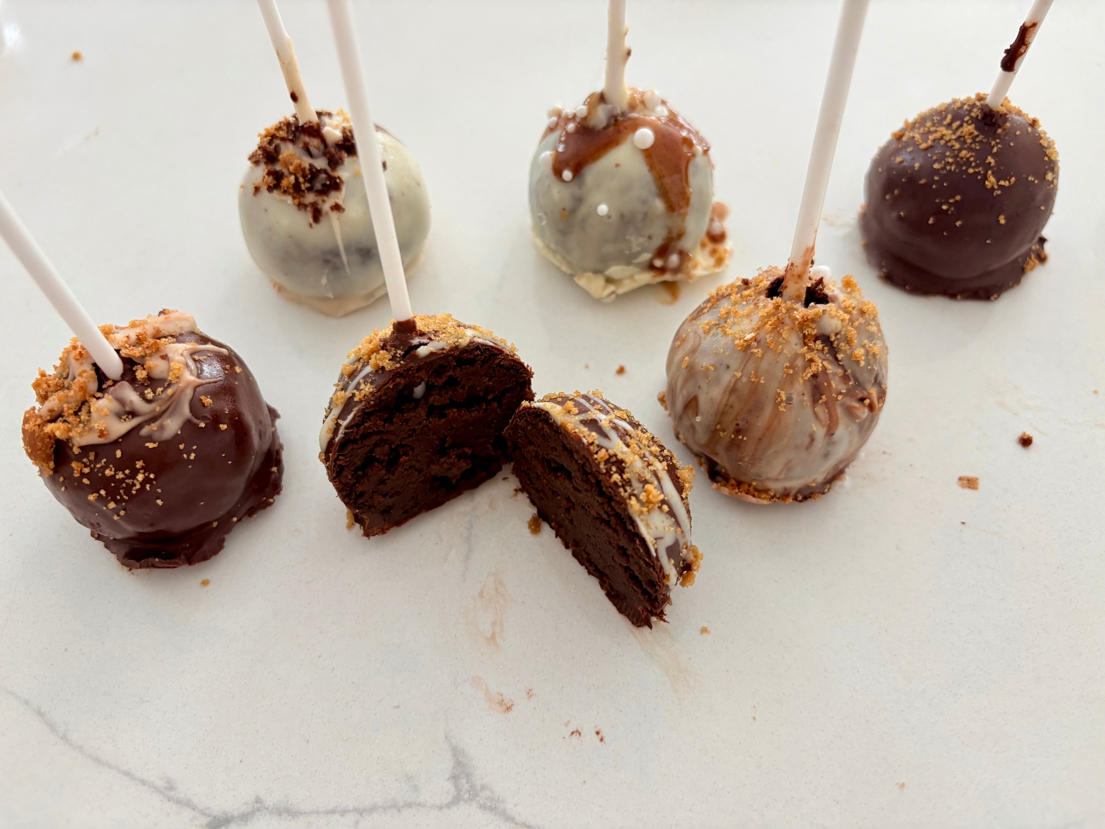 Organic Gluten-Free Cake Pops — Pack of 12 (NO YEAST!)