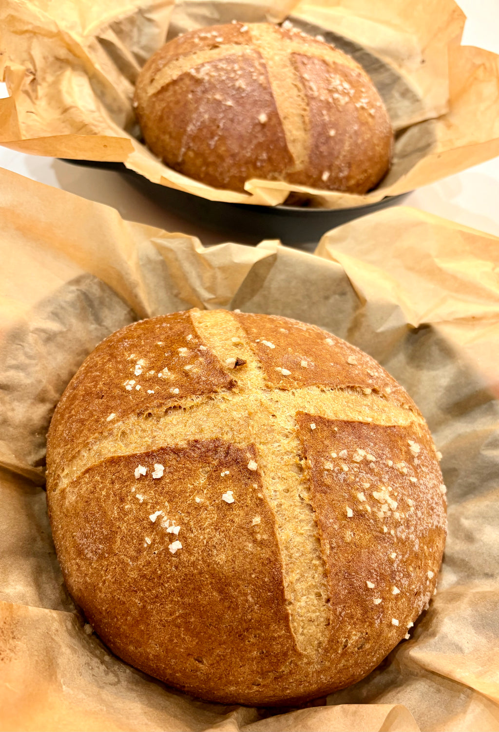 Organic Gluten-Free Sourdough Pretzel Bread (NO YEAST!)