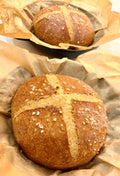Organic Gluten-Free Sourdough Pretzel Bread (NO YEAST!)