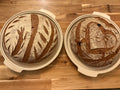 Pan de masa madre orgánico sin gluten con frutas y frutos secos (¡SIN LEVADURA!)